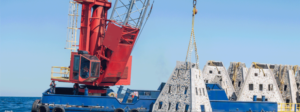 Danos Aids CCA Louisiana in Building "Super Reef" in West Delta Block